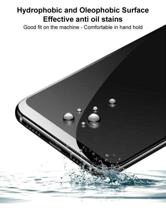 Защитное стекло IMAK 5D Pro+ Full Glue для ZTE Nubia Z70 Ultra - Black: фото 9 из 10