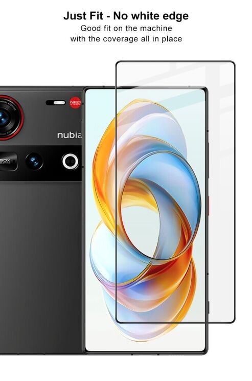 Защитное стекло IMAK 5D Pro+ Full Glue для ZTE Nubia Z70 Ultra - Black: фото 8 из 10