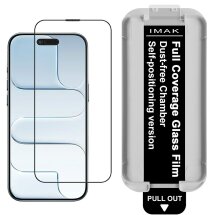 Захисне скло IMAK Easy Install Full GLue для iPhone Air - Black: фото 1 з 12