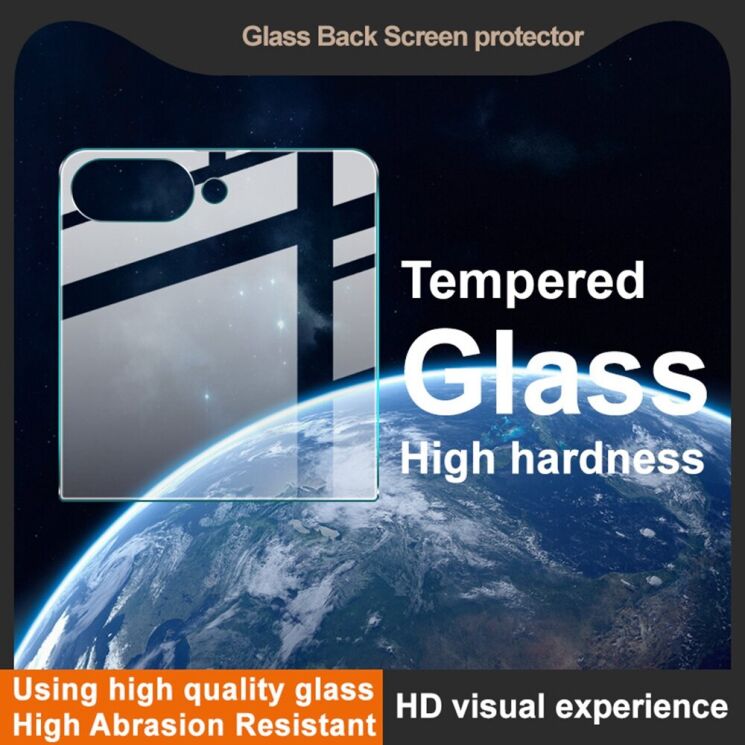 Захисне скло IMAK H Back Screen Guard для Samsung Galaxy Flip 7: фото 5 з 10