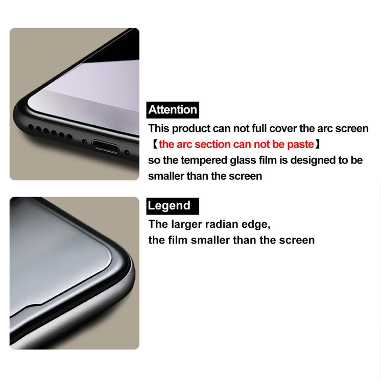 Защитное стекло IMAK H Screen Guard для iPhone Duo: фото 7 из 8