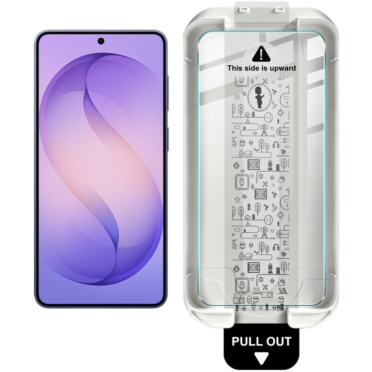 Защитное стекло IMAK Ice Crystal Glass для Samsung Galaxy S26 (S942): фото 2 из 13