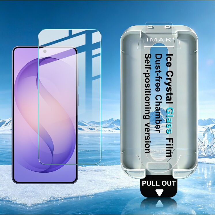 Защитное стекло IMAK Ice Crystal Glass для Samsung Galaxy S26 (S942): фото 4 из 13