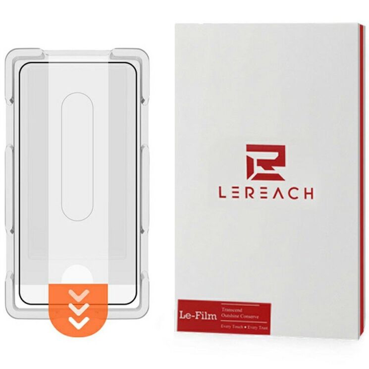 Защитное стекло LEREACH Tempered Glass Full Screen Protector для Samsung Galaxy A37 (A376) - Black (410918B) Защитное стекло LEREACH Tempered Glass Full Screen Protector для Samsung Galaxy A37 (A376) - Black: фото 2 из 11