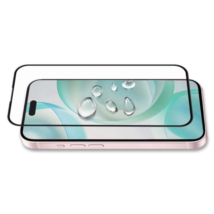Защитное стекло MOCOLO Full Glue Cover для Apple iPhone 16 Pro Max - Black: фото 4 из 6