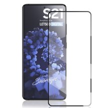 Защитное стекло MOCOLO Full Glue Cover для Samsung Galaxy S21 - Black: фото 1 из 9
