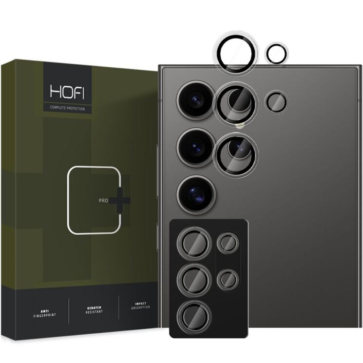 Захисне скло на камеру HOFI Camring Pro+ для Samsung Galaxy S25 Ultra (S938) - Black: фото 1 з 4