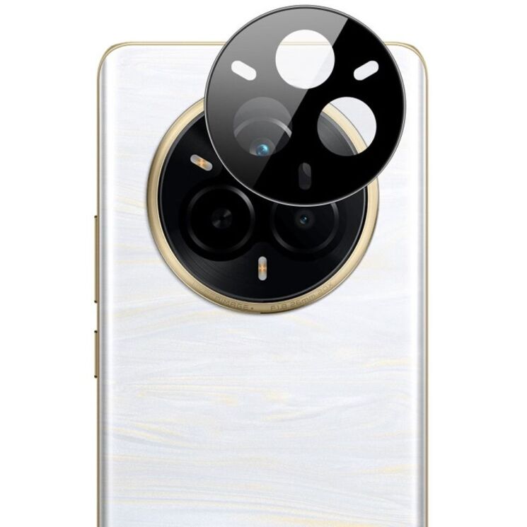 Защитное стекло на камеру IMAK Black Glass Lens для Realme 14 Pro / 14 Pro Plus - Black: фото 2 из 9