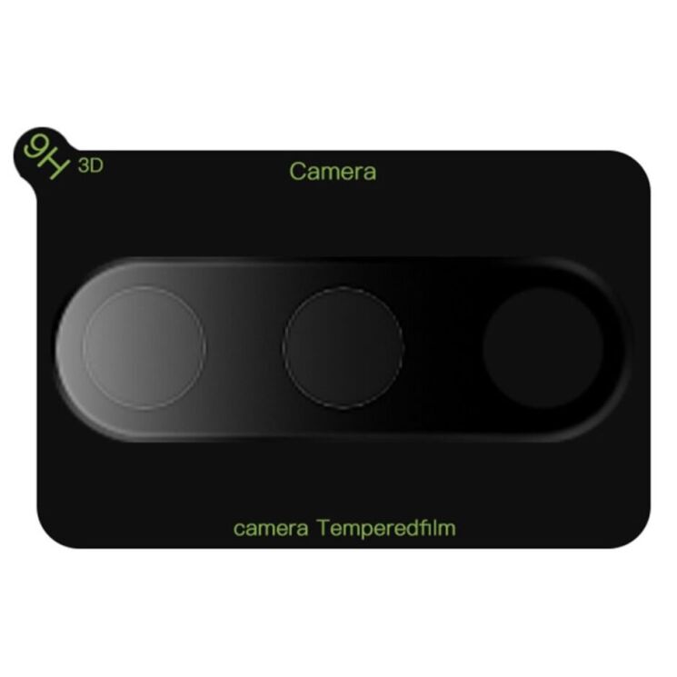 Защитное стекло на камеру RURIHAI Black Lens для Samsung Galaxy A56 (A566) - Black: фото 3 из 5