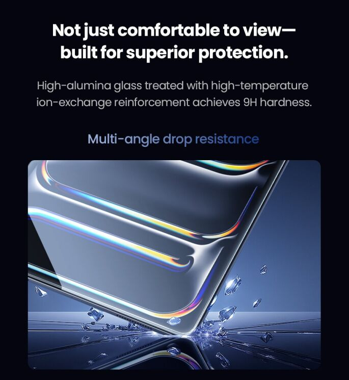 Защитное стекло NILLKIN Amazing H+ Pro (FT) для iPad Air 11 M4/M3/M2 (2026/2025/2024): фото 13 из 22