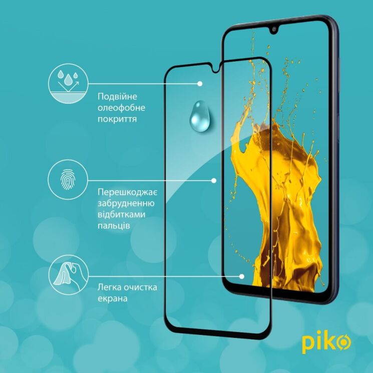 Защитное стекло Piko Full Glue для Samsung Galaxy M34 (M346) - Black: фото 5 из 5
