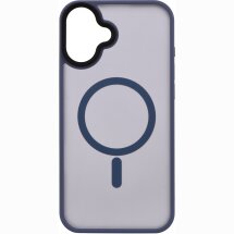 Захисний чохол 2Е Soft Touch MagSafe для iPhone 16 Plus - Light Blue: фото 1 з 4