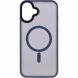 Захисний чохол 2Е Soft Touch MagSafe для iPhone 16 Plus - Light Blue (420103TT). Фото 1 з 4
