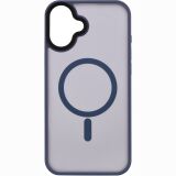 Захисний чохол 2Е Soft Touch MagSafe для iPhone 16 Plus - Light Blue: фото 1 з 4