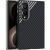 Защитный чехол ABEEL Carbon Fiber Case для Samsung Galaxy Fold 8 - Black / Silver: фото 1 из 5