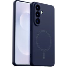 Защитный чехол ABEEL Liquid Silicone Magnetic для Samsung Galaxy S26 (S942) - Dark Blue: фото 1 из 7