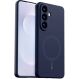 Защитный чехол ABEEL Liquid Silicone Magnetic для Samsung Galaxy S26 (S942) - Dark Blue (407273DB). Фото 1 из 7