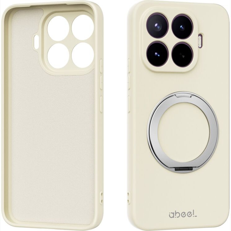 Защитный чехол ABEEL Lyra Skin Kickstand with MagSafe для Xiaomi 17T - Beige: фото 1 из 8