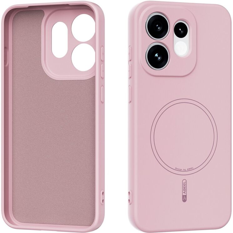 Захисний чохол ABEEL Lyra Skin with MagSafe для OPPO Reno 16 - Pink: фото 1 з 6