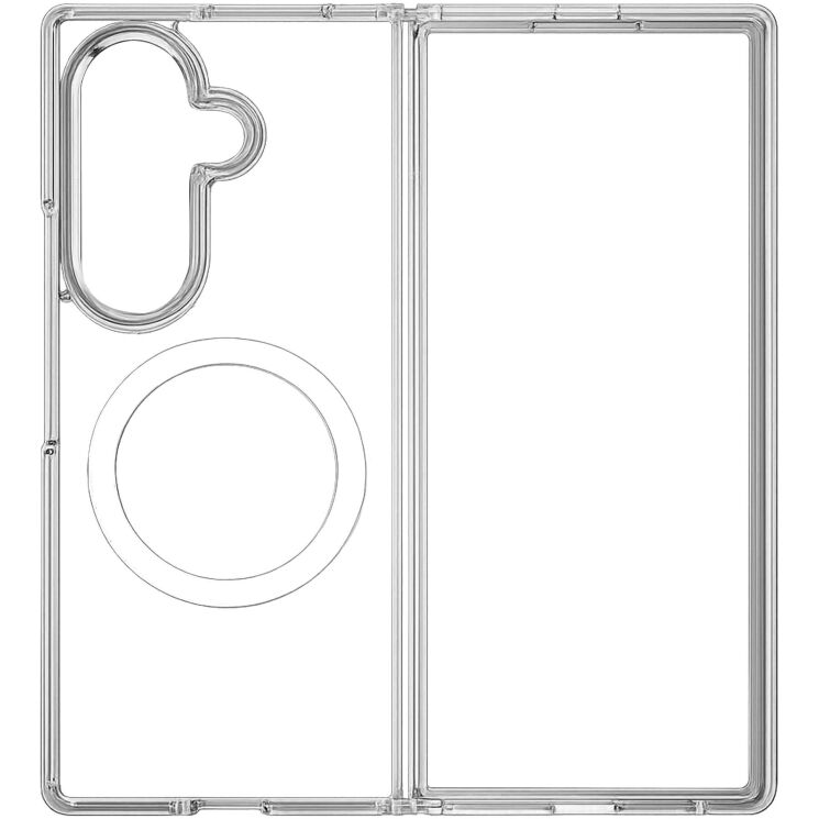 Защитный чехол ArmorStandart Clear MagCase (FF) для Samsung Galaxy Fold 8 Ultra - Transparent (424087T) Защитный чехол ArmorStandart Clear MagCase (FF) для Samsung Galaxy Fold 8 Ultra - Transparent: фото 4 из 6