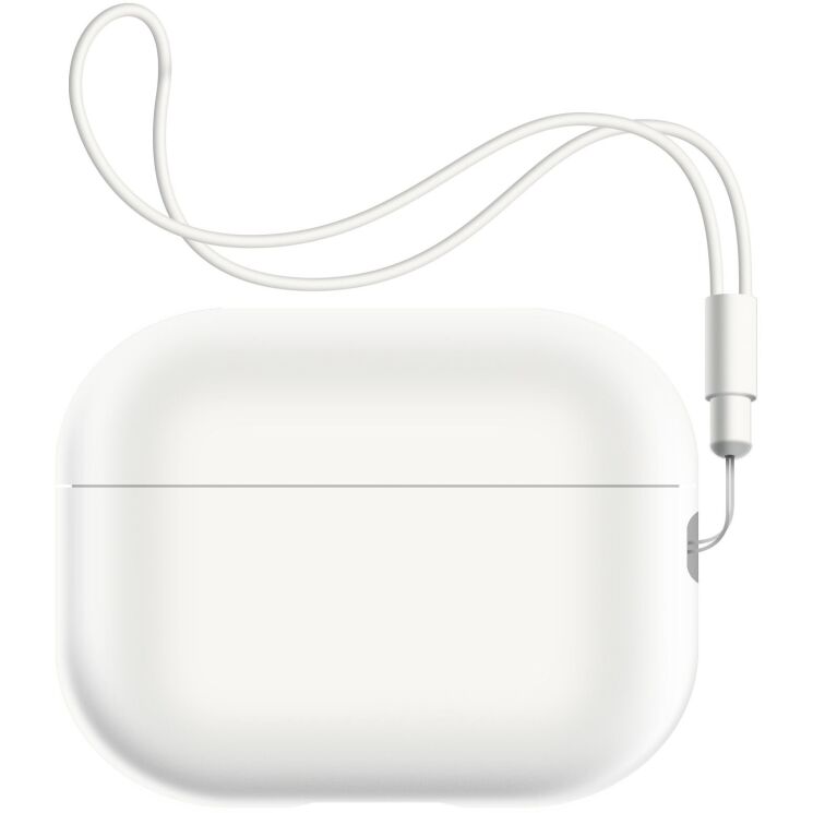 Защитный чехол ArmorStandart Silicone Case для Apple AirPods Pro 2 - White: фото 1 из 2