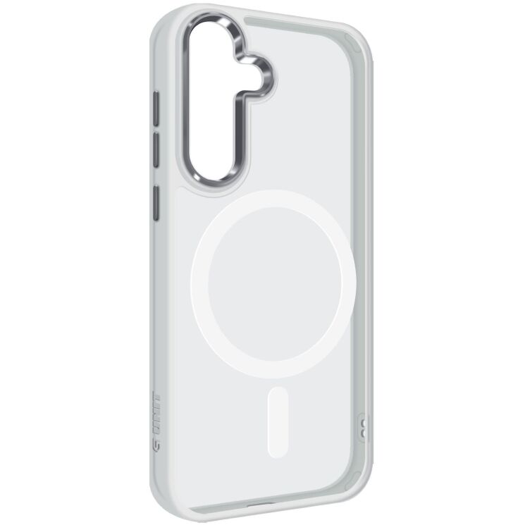 Защитный чехол ArmorStandart Unit MagSafe для Samsung Galaxy S25 Plus (S936) - Matte Clear Silver: фото 1 из 6