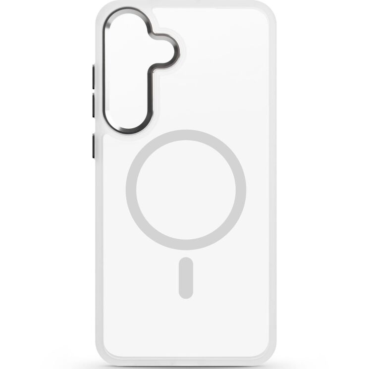 Защитный чехол ArmorStandart Unit MagSafe для Samsung Galaxy S25 Plus (S936) - Matte Clear Silver: фото 1 из 6