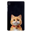 Защитный чехол Deexe Animal Series для Samsung Galaxy Tab A7 Lite (T220/T225) - Shorthair Cat (252150B)