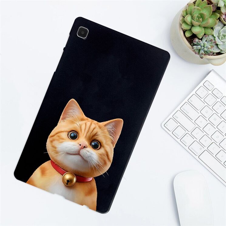 Защитный чехол Deexe Animal Series для Samsung Galaxy Tab A7 Lite (T220/T225) - Shorthair Cat: фото 3 из 5