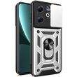 Защитный чехол Deexe Armor Shield для Infinix Smart 8 Plus - Silver (348511S)