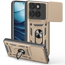 Защитный чехол Deexe Armor Shield для Motorola Edge 60 / Edge 60 Fusion - Gold: фото 1 из 8