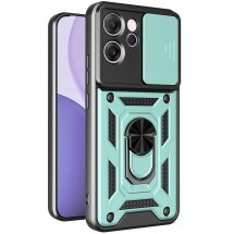 Захисний чохол Deexe Armor Shield для OPPO Reno 14 F/FS - Green: фото 1 з 9