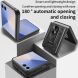 Защитный чехол Deexe Armor Shield (FF) для Samsung Galaxy Flip 7 - Black (383938B). Фото 2 из 10