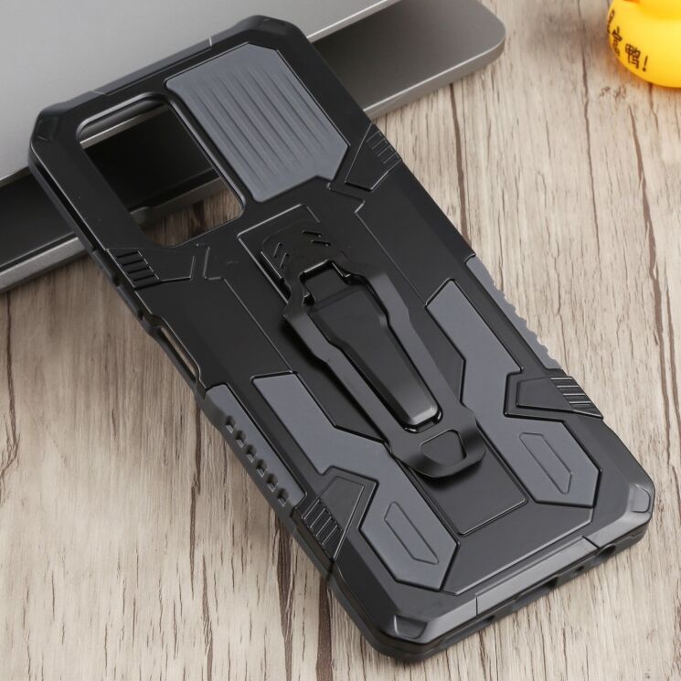Защитный чехол Deexe Armor Warrior для Infinix Note 10 Pro (X695C) - Grey: фото 2 из 5
