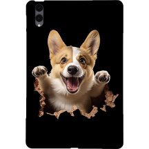 Защитный чехол Deexe Art Style для Samsung Galaxy Tab S12 Plus - Corgi: фото 1 из 4