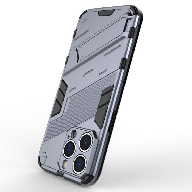 Захисний чохол Deexe Bibercas для Apple iPhone 15 Pro - Dark Blue: фото 3 з 7