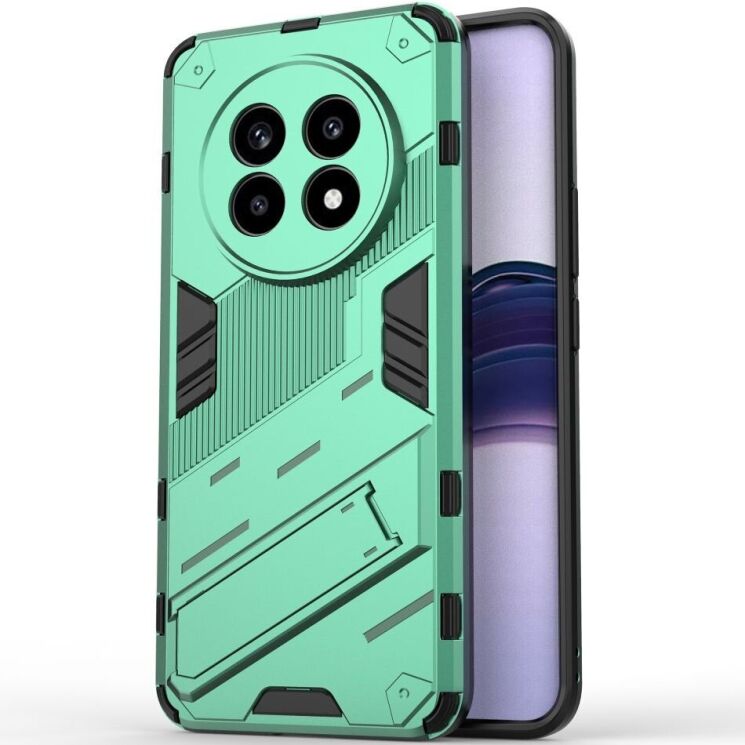 Защитный чехол Deexe Bibercas для Realme 13 Pro / 13 Pro Plus - Green: фото 1 из 7