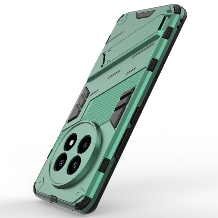 Защитный чехол Deexe Bibercas для Realme 13 Pro / 13 Pro Plus - Green: фото 3 из 7