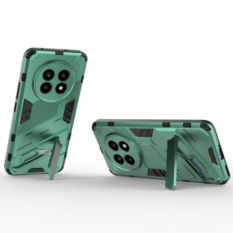Защитный чехол Deexe Bibercas для Realme 13 Pro / 13 Pro Plus - Green: фото 2 из 7