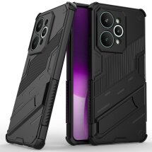 Защитный чехол с подставкой Deexe Bibercas для Realme 15 Pro - Black: фото 1 из 5