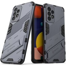 Защитный чехол Deexe Bibercas для Samsung Galaxy A33 (A336) - Dark Blue: фото 1 из 8