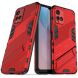 Защитный чехол Deexe Bibercas для VIVO Y33s / Y21 / Y21s - Red (290221R). Фото 1 из 9