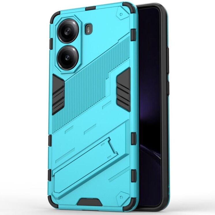 Захисний чохол Deexe Bibercas для Xiaomi Poco X7 Pro - Baby Blue: фото 1 з 6