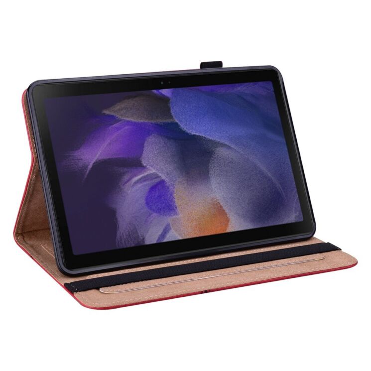 Захисний чохол Deexe Business Cover для Samsung Galaxy Tab A8 10.5 (X200/205) - Red: фото 4 з 11