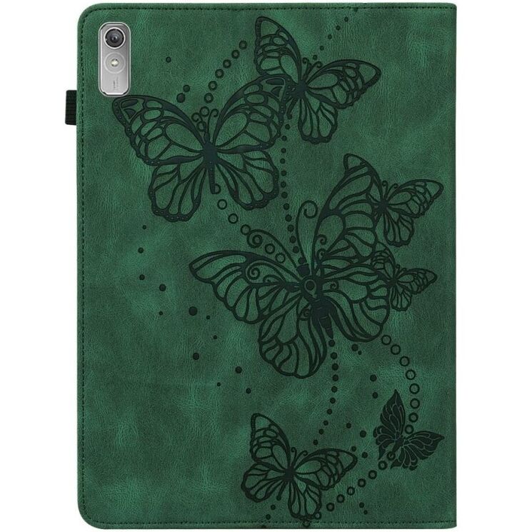 Защитный чехол Deexe Butterfly для Lenovo Tab P11 Gen 2 - Green: фото 3 из 9