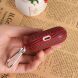 Защитный чехол Deexe Carbon Cover для Apple AirPods 4 - Red (364428R). Фото 7 из 9