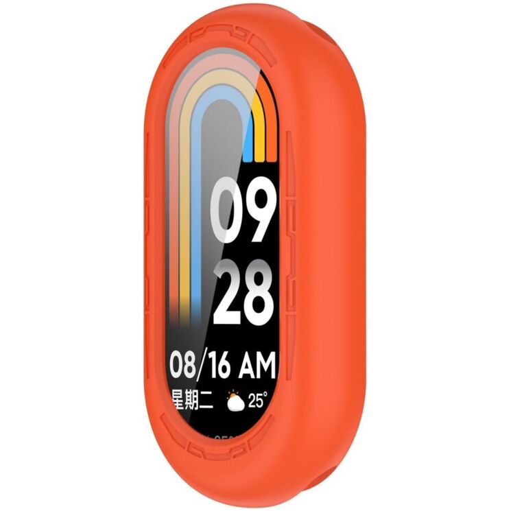 Защитный чехол Deexe Color Frame для Xiaomi Mi Smart Band 9 - Orange: фото 6 из 8