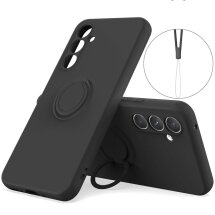 Защитный чехол Deexe Color Shell для Samsung Galaxy A26 (A266) - Black: фото 1 из 7