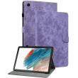 Захисний чохол Deexe Cute Tiger для Samsung Galaxy Tab A9 (X110/115) - Purple (339341V)