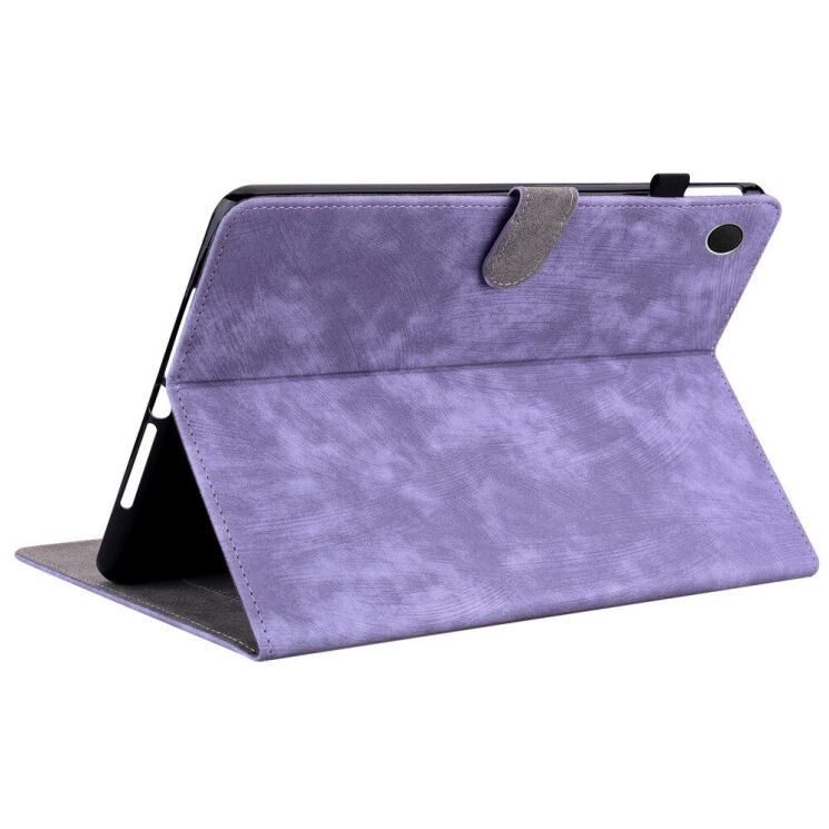 Захисний чохол Deexe Cute Tiger для Samsung Galaxy Tab A9 (X110/115) - Purple: фото 4 з 10